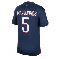 Camiseta Paris Saint-Germain Marquinhos #5 Primera Equipación Replica 2023-24 mangas cortas